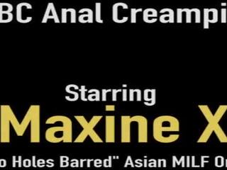 Busty Cambodian Cougar Maxine-x Dark Dicked in Butthole by Big Black Cock!
