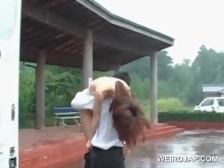 Fabulous azijietiškas porno video lėlė putė prikaltas šuniškas lauke