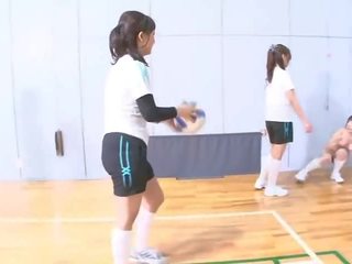 Subtitrate japonez enf cfnf volleyball hărțuire în hd